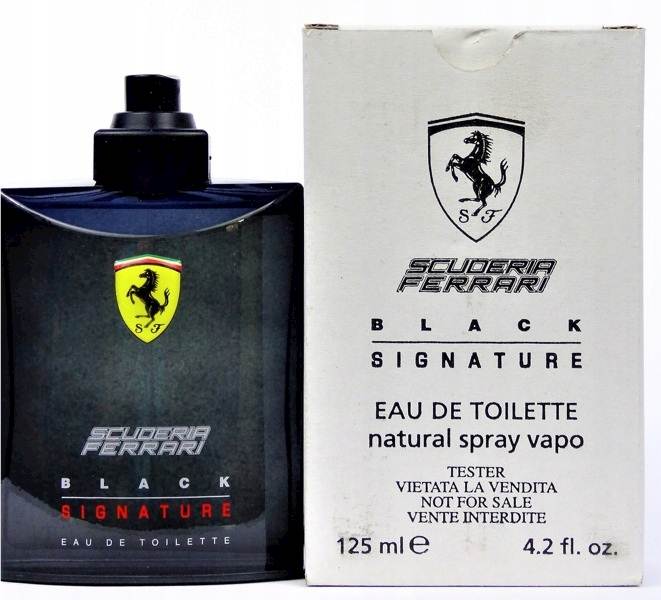 FL FERRARI SIGNATURE BLACK 125 ML EDT