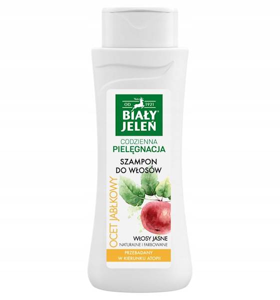 BIAŁY JELEŃ SZAMPON OCET JABŁKOWY 300 ML