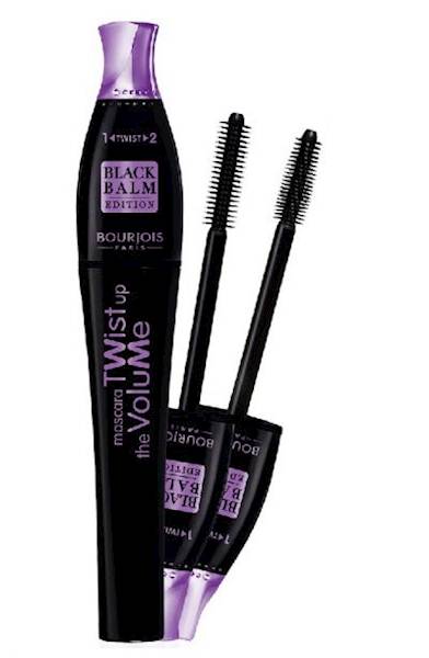 BOURJOIS TWIST MASCARA BLACK BALM 22 BLACK BALM