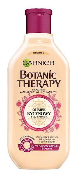 GARNIER SZAMPON OLEJEK RYCYNOWY&MIGDAŁ 400 ML.