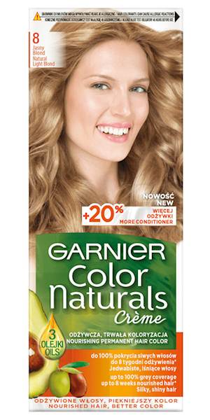 GARNIER COLOR NATURALS 8 JASNY BLOND