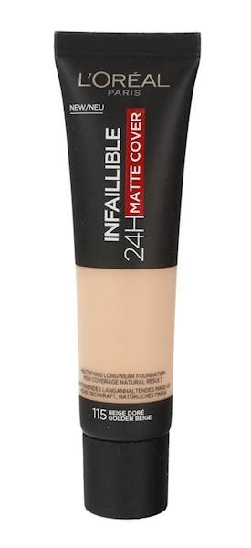 LOREAL INFAILLIBLLE 24H MATTE COVER 115-BEIGE DORE