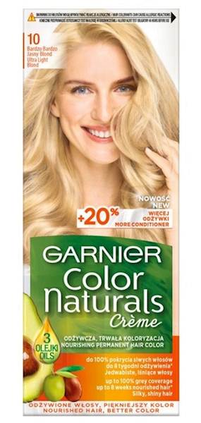 GARNIER COLOR NATURALS 10 BARDZO BARDZO JASNY BL.