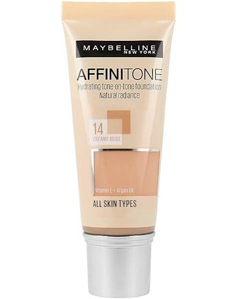 MAYBELLINE AFFINITONE PODKŁAD 14-CREAMY BEIGE 30 M