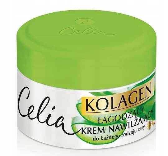 CELIA KOLAGEN ŁAGODZĄCY KREM NAWILŻAJACY 50 ML.