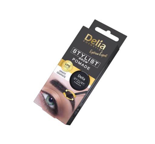 DELIA STYLIST BROW POMADA DO BRWI GRAFIT 