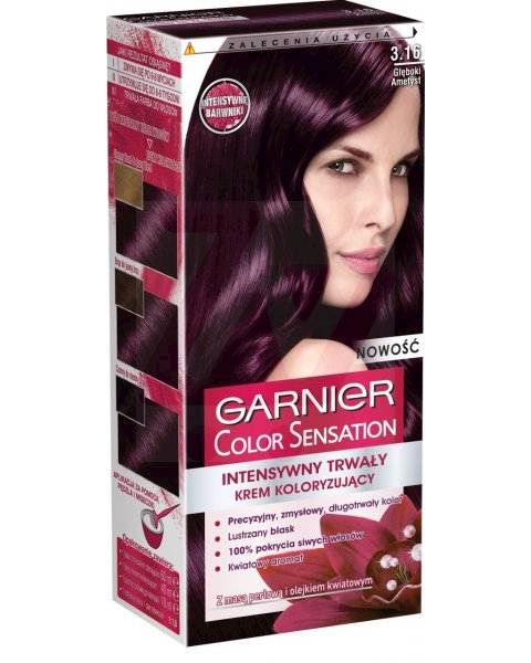 GARNIER COLOR SENSATION 3.16 GŁĘBOKI AMETYST