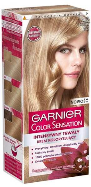 GARNIER COLOR SENSATION 8.0 ŚWIETLISTY JASNY BLOND