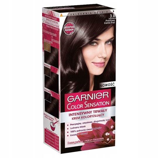 GARNIER COLOR SENSATION 3.0 PRESTIŻOWY CIEMNY BRĄZ