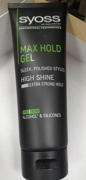 SYOSS MAX HOLD GEL EXTRA STRONG HOLD 250 ML