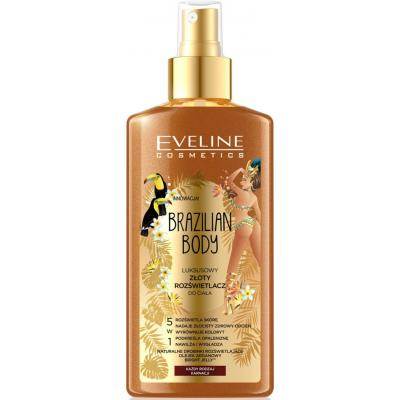 EVELINE BRAZILIAN BODY ZŁOTY ROZŚWIETLACZ 150 ML