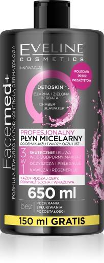 EVELINE PROFESJONALNY PŁYN MICELARNY 650 ML