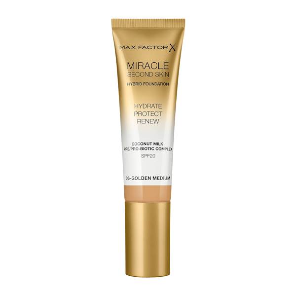 MAX FACTOR MIRACLE SECOND SKIN 06-GOLDEN MEDIUM