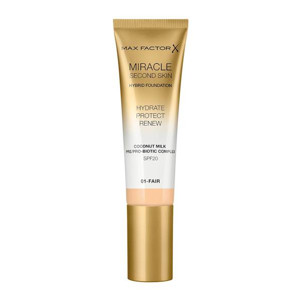 MAX FACTOR MIRACLE SECOND SKIN 01-FAIR 30ml