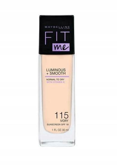 MAYBELLINE FIT ME LUMINOUS+SMOOTH 115-IVORY