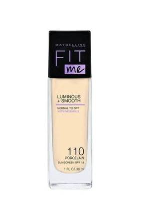 MAYBELLINE FIT ME LUMINOUS+SMOOTH 110-PORCELAIN