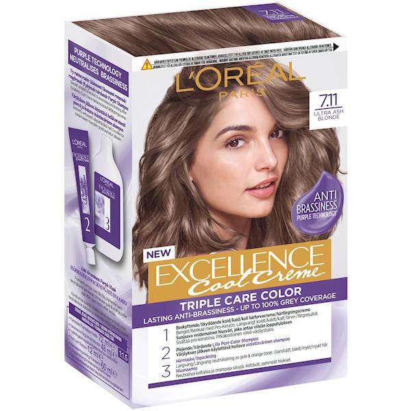 LOREAL EXCELLENCE COOL CREME 7.11