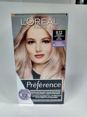 LOREAL PREFERENCE COOL BLONDES 8.12 ALASKA