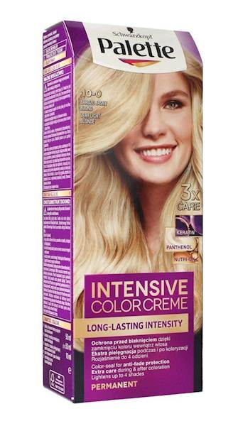 PALETTE FARBA 10-0-BARDZO JASNY BLOND.