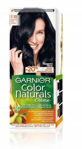 GARNIER COLOR NATURALS 1.10 GRANATOWA CZERŃ