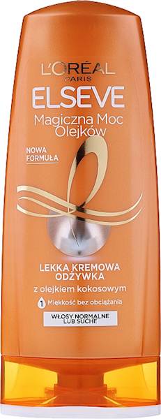 LOREAL ELSEVE ODŻYWKA KREMOWA Z OL/KOKOSOWYM 200 M