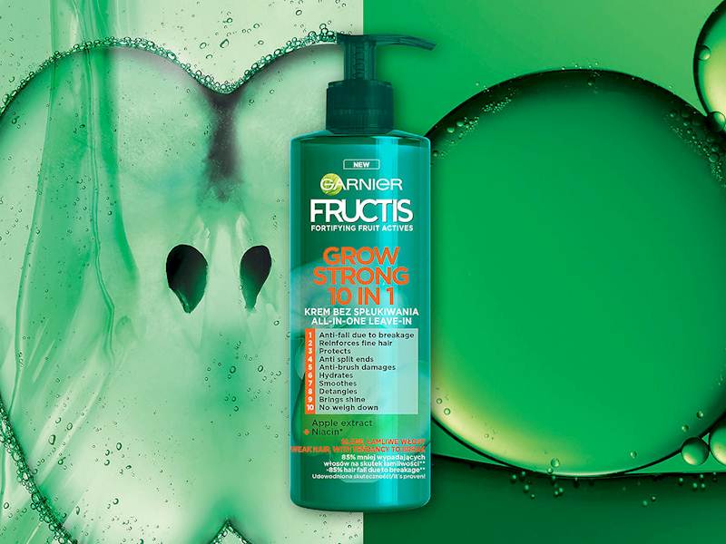 GARNIER FRUCTIS GROW STRONG 10 IN 1 400 ML