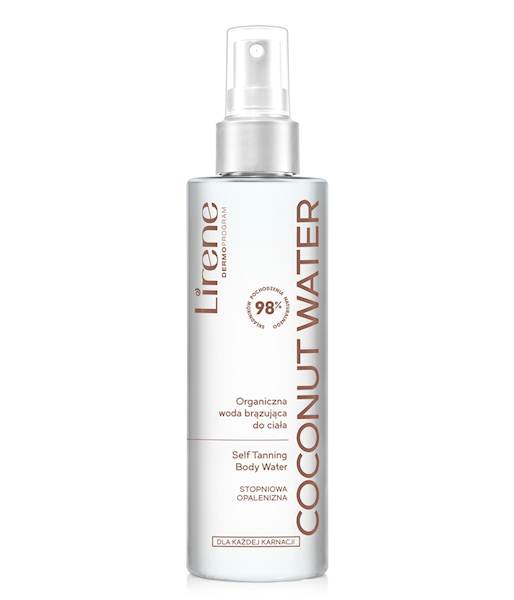 LIRENE COCONUT WATER WODA BRĄZUJĄCA DO CIAŁA.
