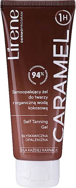 LIRENE CARAMEL ŻEL SAMOOPALAJĄCY 75 ML.