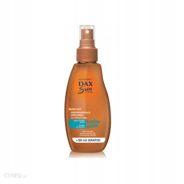 DAX SUN PRZYSPIESZACZ OPALANIA TURBO GOLD 200 ML