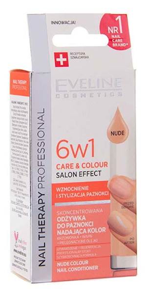 EVELINE 6w1 NUDE ODŻYWKA DO PAZNOKCI 5 ML