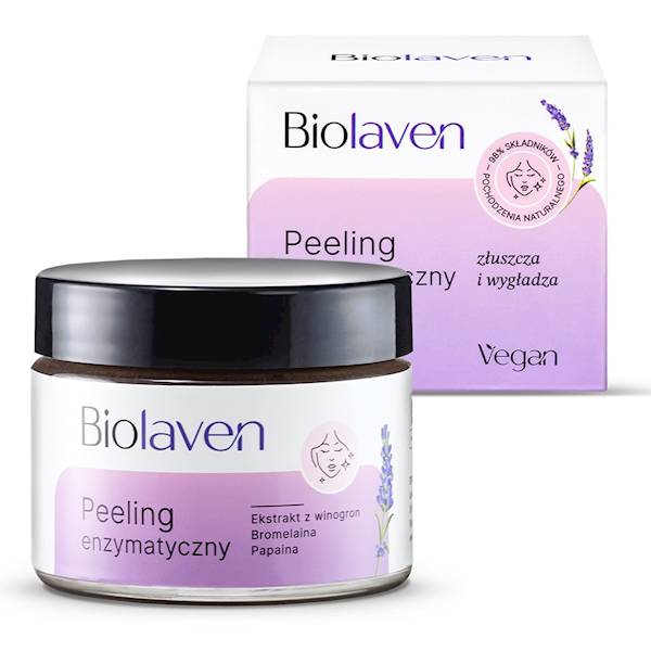 BIOLAVEN PEELING ENZYMATYCZNY DO TWARZY 45 ML.