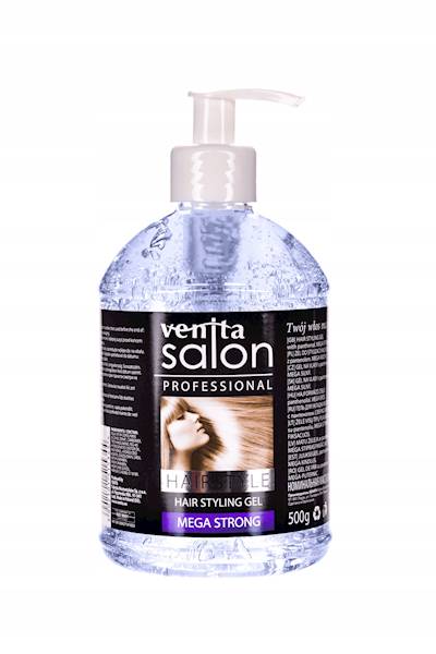 VENITA SALON ŻEL DO WŁOSÓW MEGA STRONG 500 G