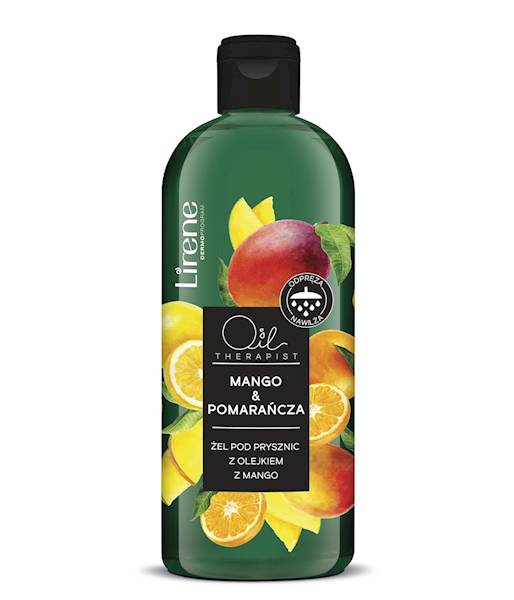 LIRENE OIL THERAPIST MANGO & POMARAŃCZA ŻEL 400 M