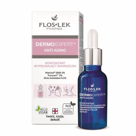 FLOS-LEK KONCENTRAT WYPEŁNIAJACY ZMARSZCZKI 30 ML.