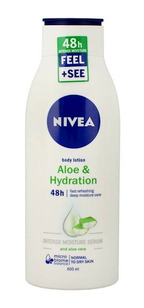 NIVEA ALOE & HYDRATION BALSAM DO CIAŁA 400 ML.