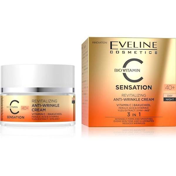 EVELINE SENSATION C KREM NA DZIEŃ I NOC 40+.50 ML