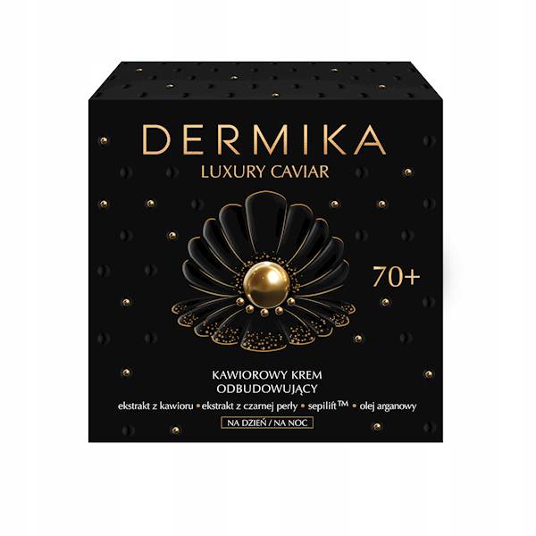 DERMIKA LUXURY CAVIAR KREM ODBUDOWUJĄCY 70+.50 ML.