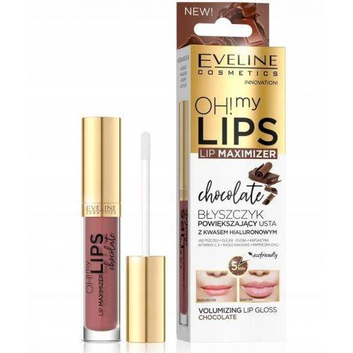 EVELINE OH MY LIPS CHOCOLATE BŁYSZCZYK 4.5 ML.