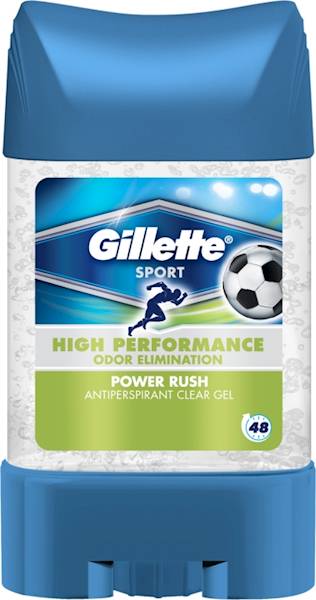 GILLETTE SPORT ANTIPERSPIRANT CLEAR GEL 70 ML.