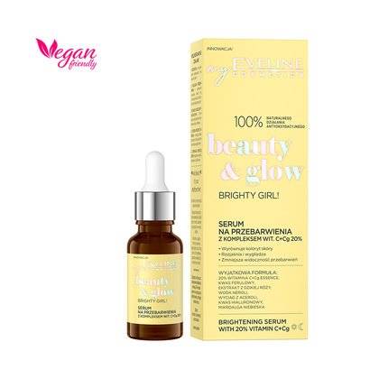 EVELINE BEAUTY & GLOW SERUM NA PRZEBARWIENIA.18 ml