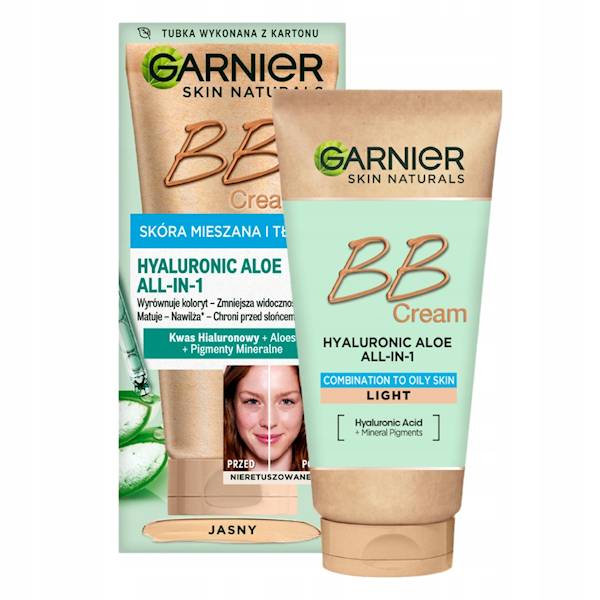 GARNIER BB SKÓRA MIESZANA I TŁUSTA JASNY 50 ML