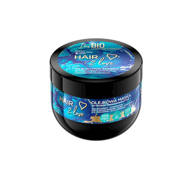 EVELINE I'M BIO OLEJKOWA MASKA DO WŁOSÓW 300 ML