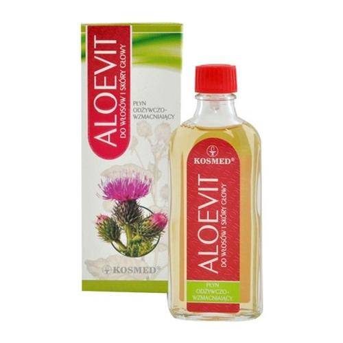 KOSMED ALOEVIT PŁYN ODŻYWCZO-WZMACNIAJĄCY 100 ML