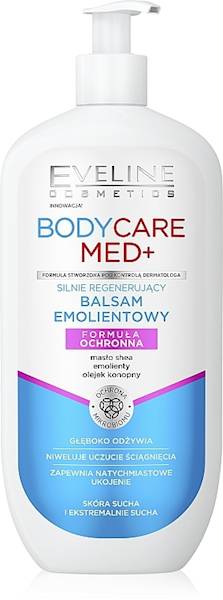 EVELINE BODYCARE MED+ BALSAM EMOLIENTOWY 350 ML.