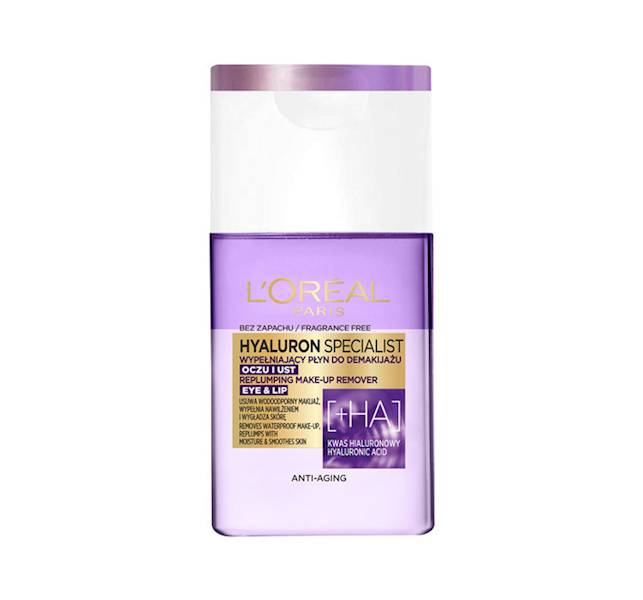 LOREAL HYALURON PŁYN DO DEMAKIJAŻU OCZU 125 ML