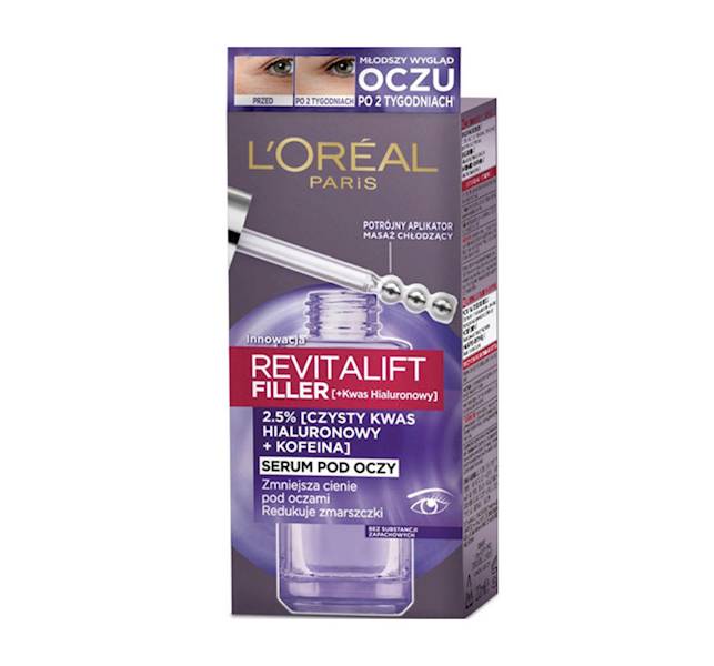 LOREAL REVITALIFT FILLER SERUM POD OCZY 20 ML