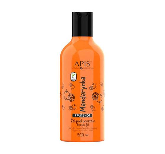APIS FRUIT SHOT ŻEL POD PRYSZNIC MANDARYNKA.500 ML