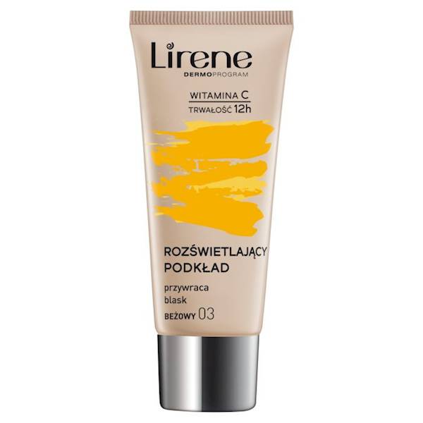 LIRENE PODKŁAD ROZŚWIETLAJĄCY 03-BEŻOWY.30 ML.