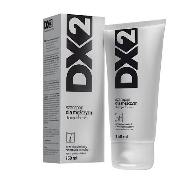 DX2 SZAMPON PRZECIW SIWIENIU CIEMNYCH WŁOSÓW 150ML