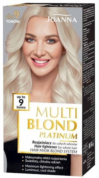 JOANNA MULTI BLOND PLATINUM ROZJAŚNIACZ DO 9 TONÓW